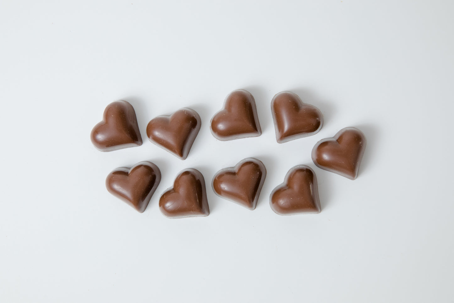 Milk Chocolate Hearts 9 Pack - 115g
