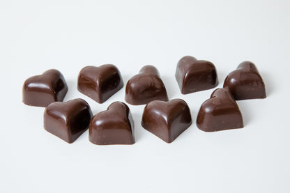 Dark Chocolate Hearts 9 Pack - 115g
