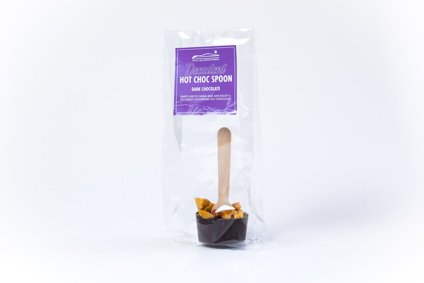 Hot Chocolate Spoon Honeycomb Dark 50g