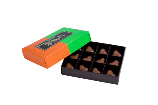 Milk Chocolate Hearts Gift Box 12 Pack