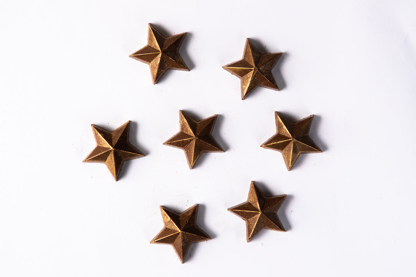Milk Chocolate Golden Stars