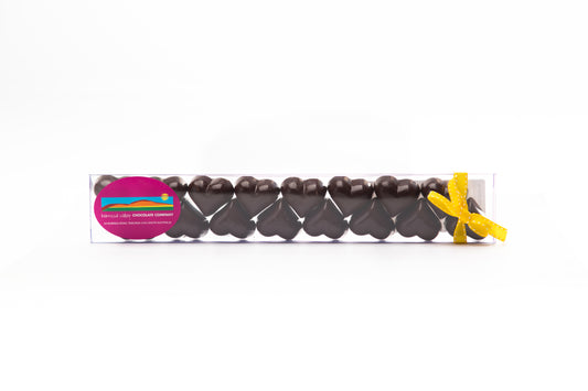 Dark Chocolates Hearts 115g  9 pack