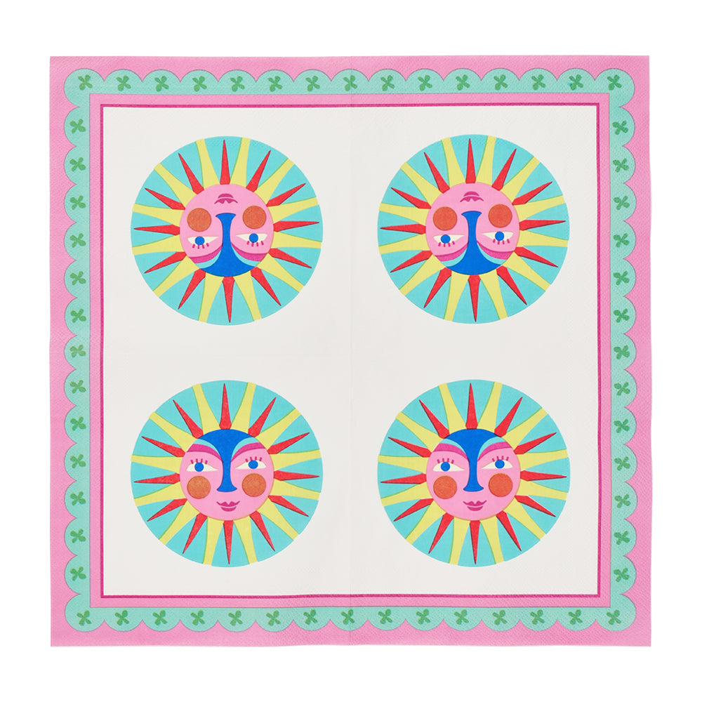 Paper Napkin Fiesta Sun