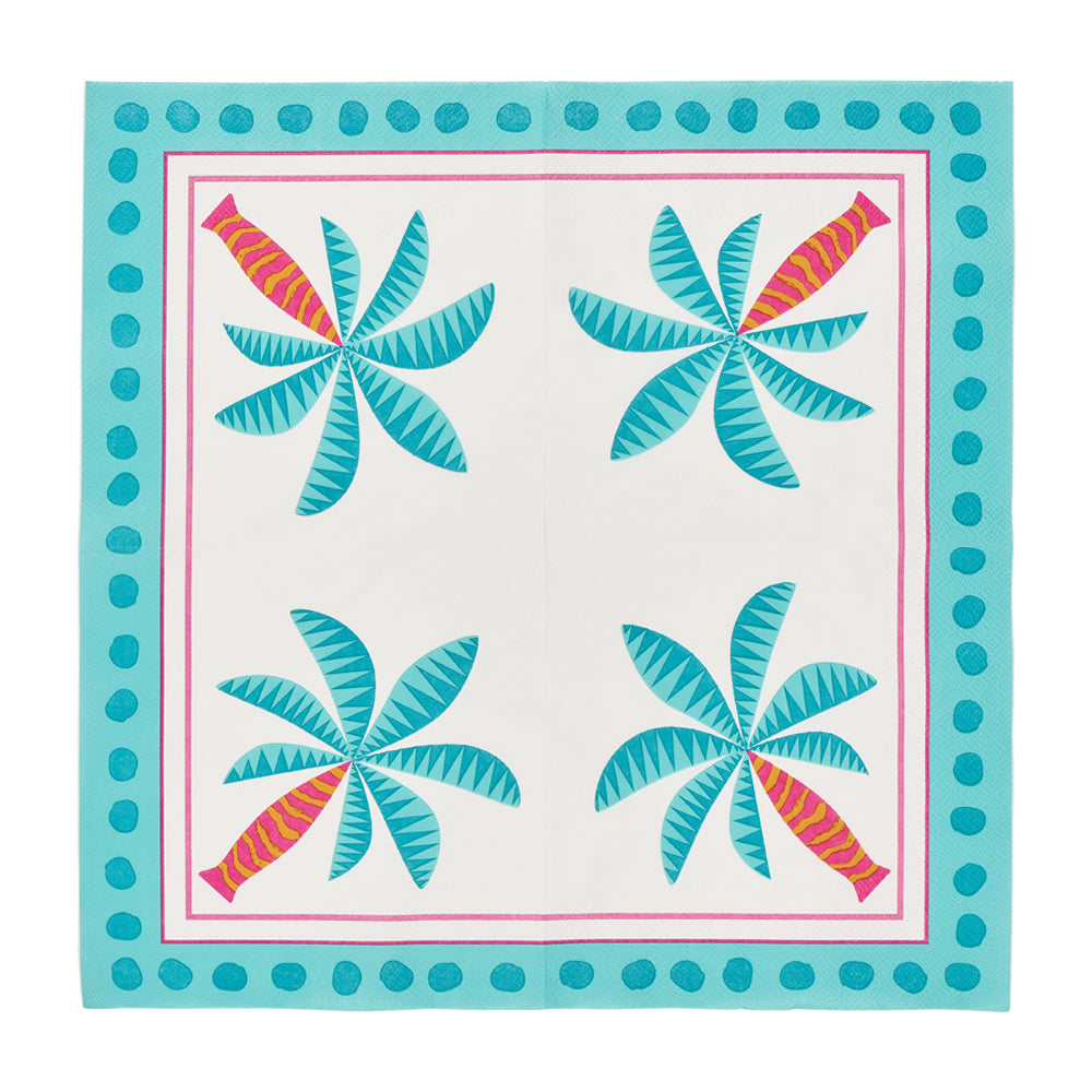 Paper Napkin Fiesta Palm