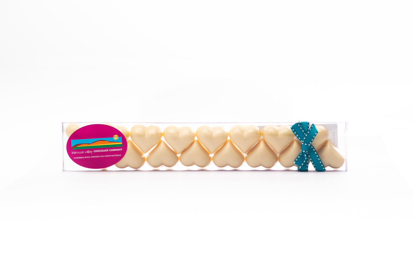 White Chocolate Hearts 200g