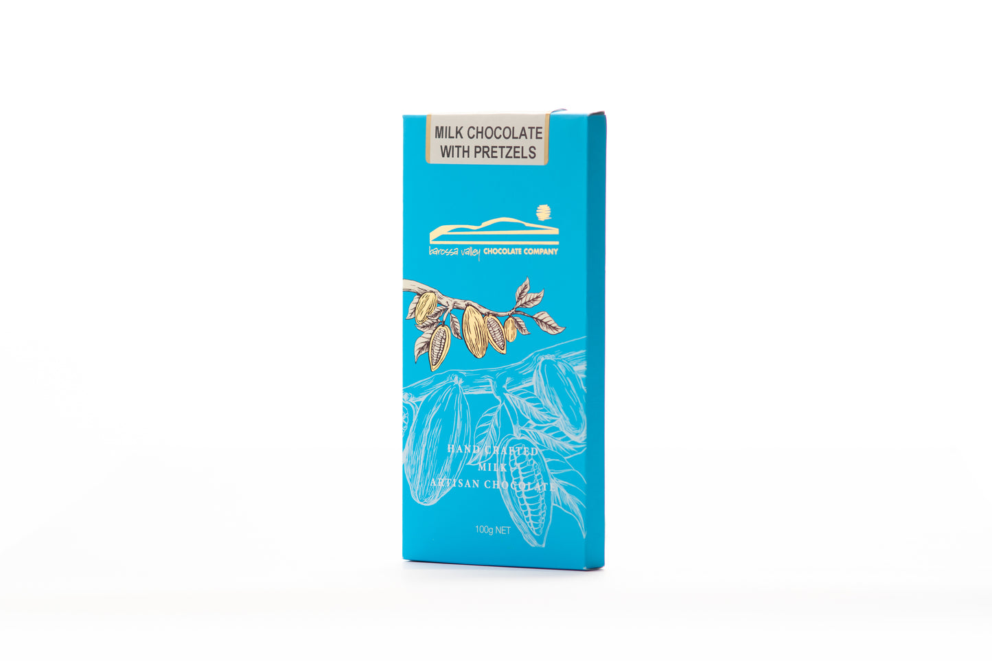 Milk Chocolate with Pretzels Block