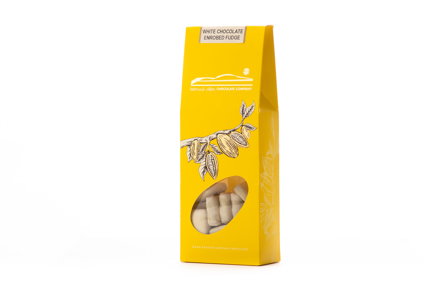 White Chocolate Enrobed Fudge Bag