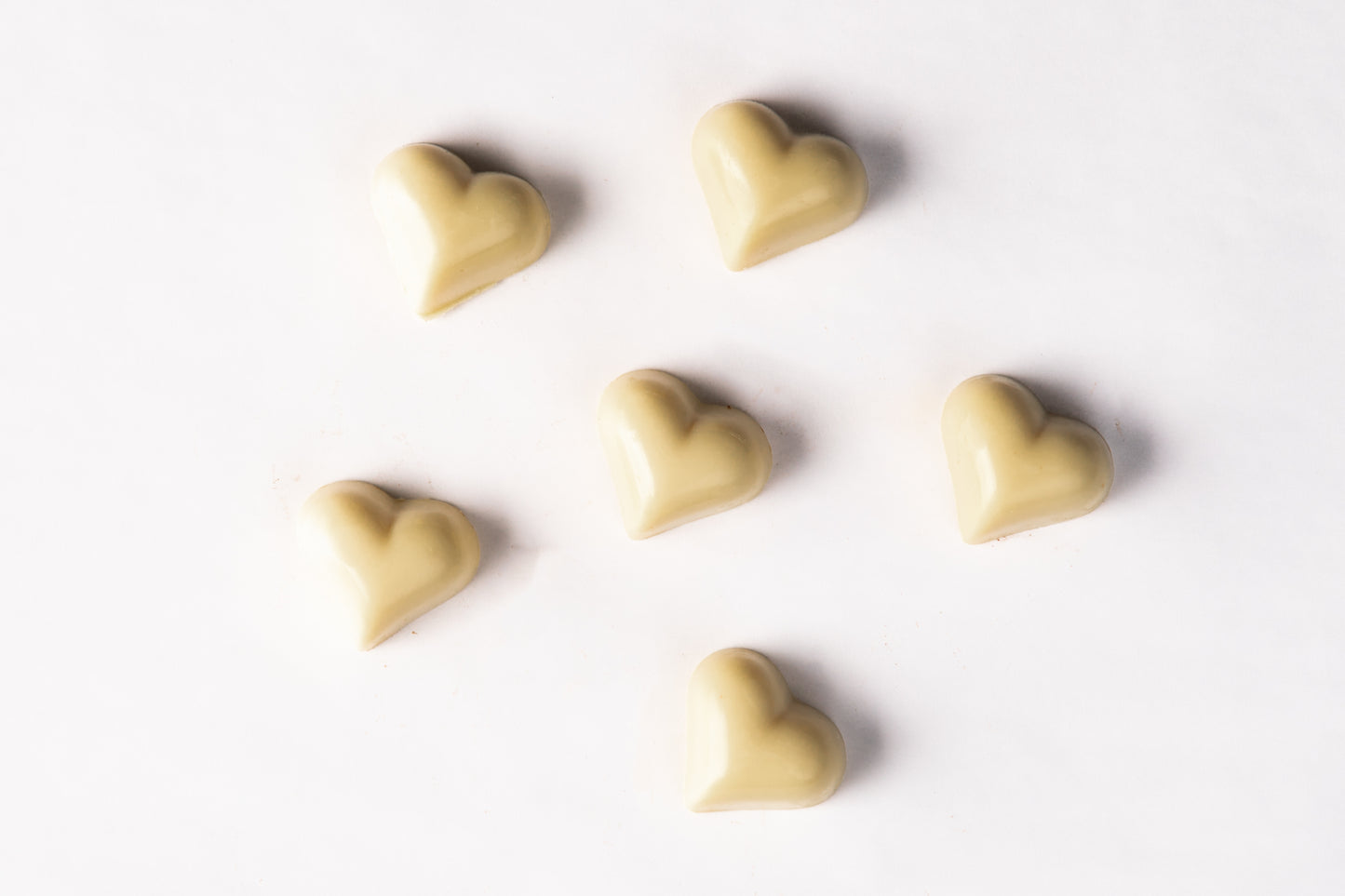 White Chocolate Hearts 200g