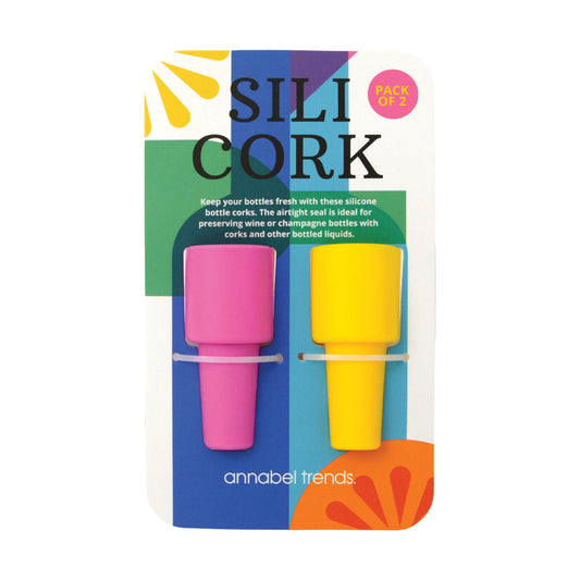 Silicork Wine Stopper 2pk