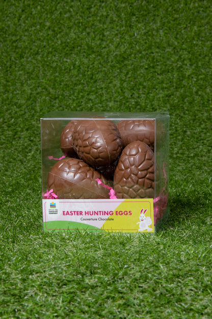 Small Hollow Easter Eggs in Hanging Bucket MC