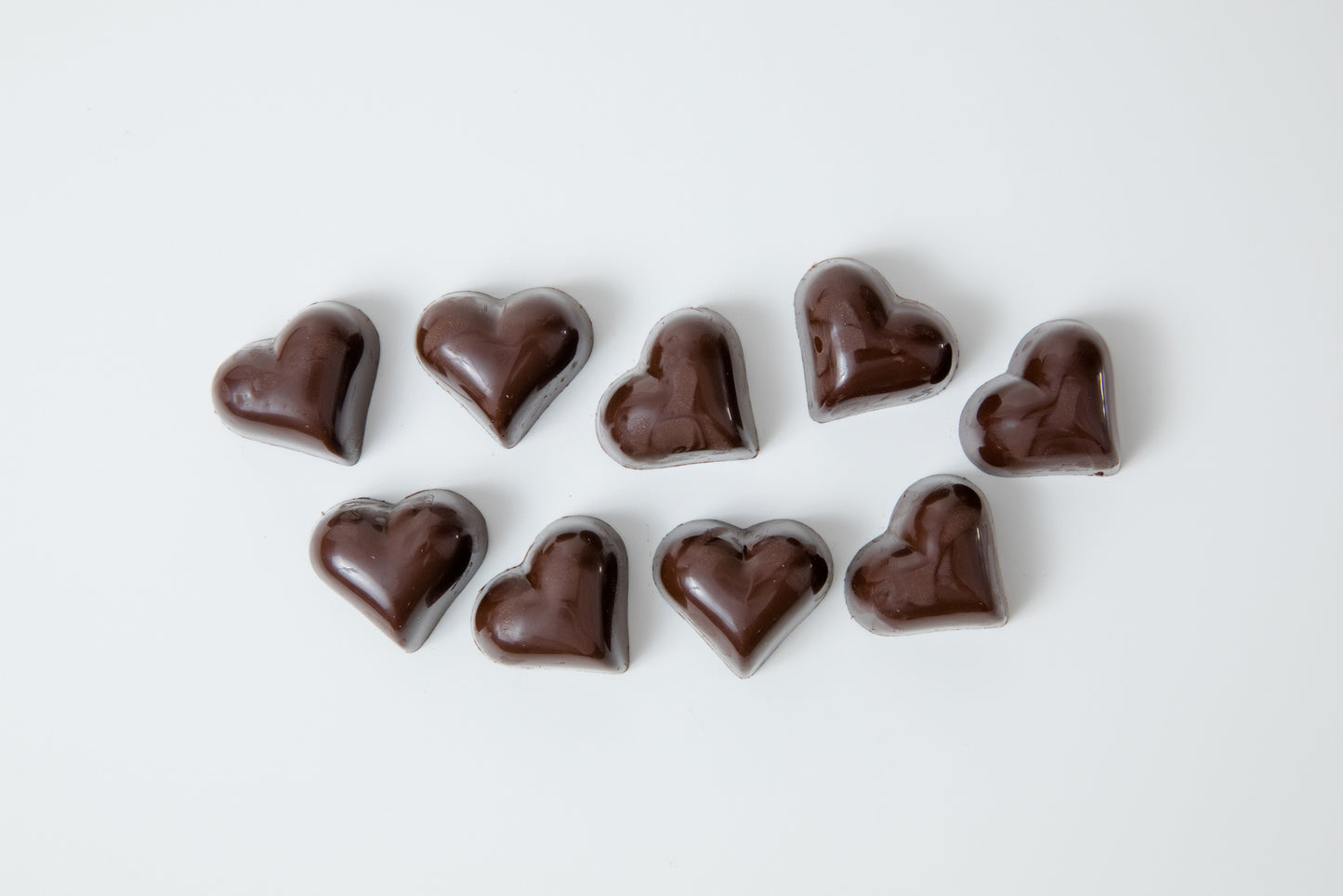 Dark Chocolate Hearts 9 Pack - 115g