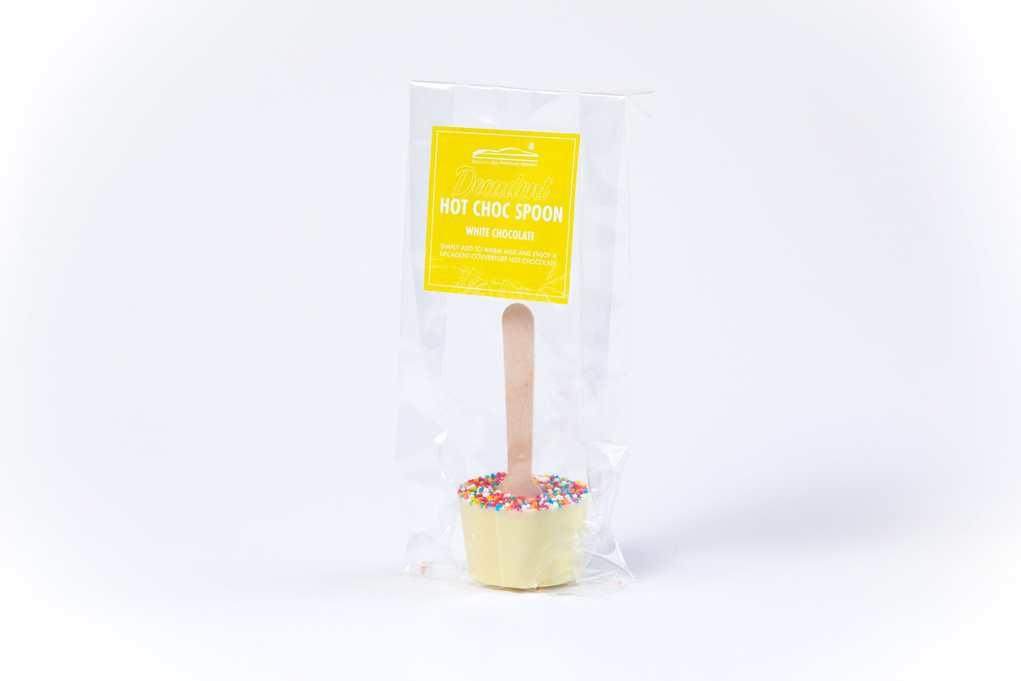 Hot Chocolate Spoon 100 & 10000s White 50g
