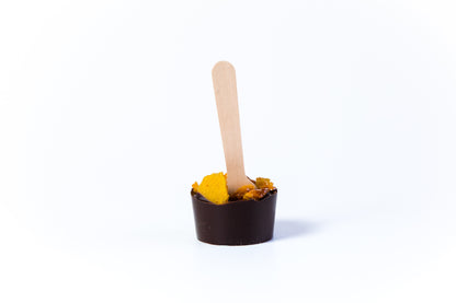 Hot Chocolate Spoon Honeycomb Dark 50g