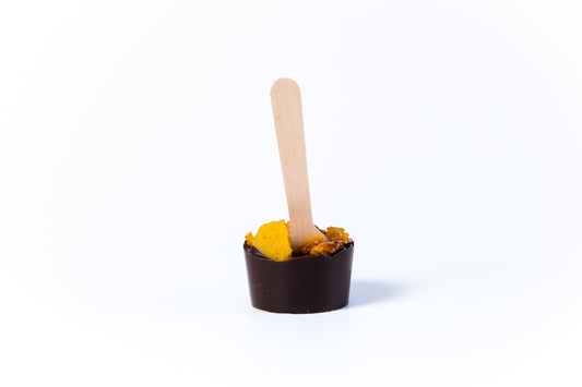 Hot Chocolate Spoon Honeycomb Dark 50g