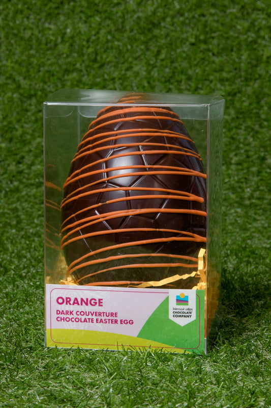 Specialty Orange Dark Chocolate Easter Egg - 250g
