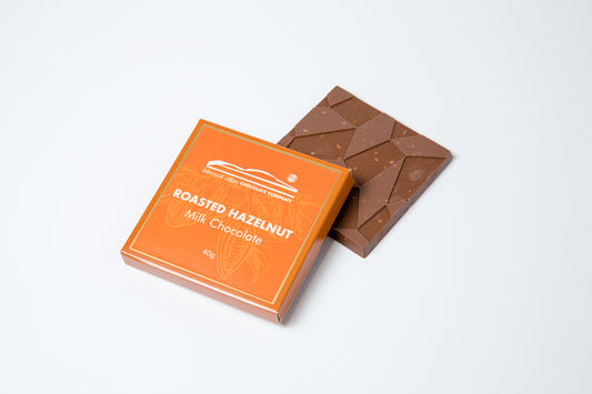 Milk Chocolate with Roasted Hazelnut 40g Block