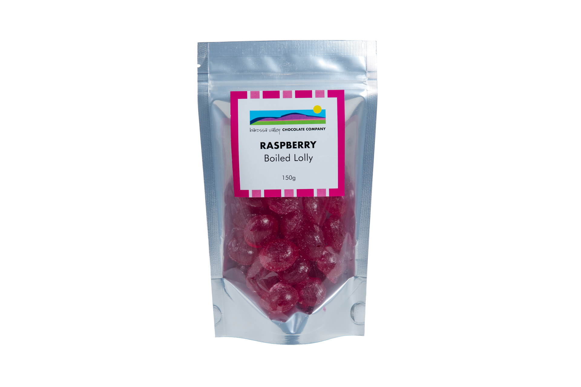 Raspberry Boiled Lolly 150g – Barossa Valley Chocolate Company