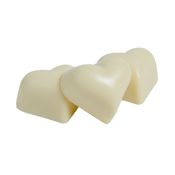 White Chocolate Hearts (Loose)