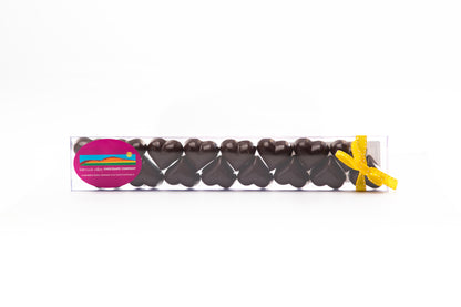 Dark Chocolates Hearts 115g  9 pack