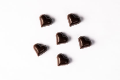 Dark Chocolates Hearts 115g  9 pack