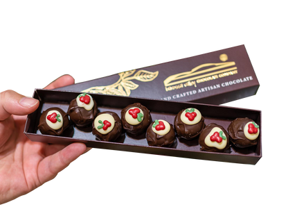 Christmas Pudding Praline (8 Pack)