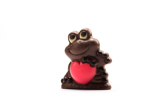 Jessica Ribbit (Milk Chocolate Frog with Red Heart) -130g
