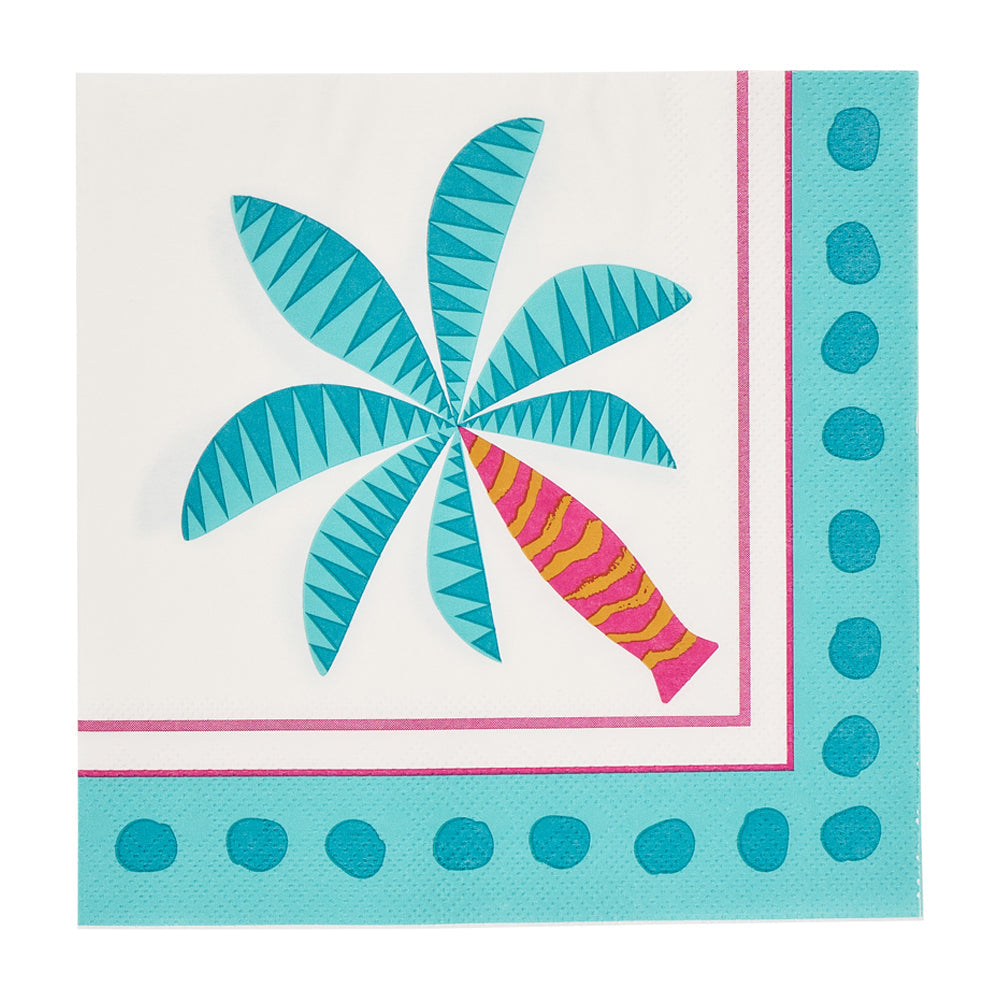 Paper Napkin Fiesta Palm