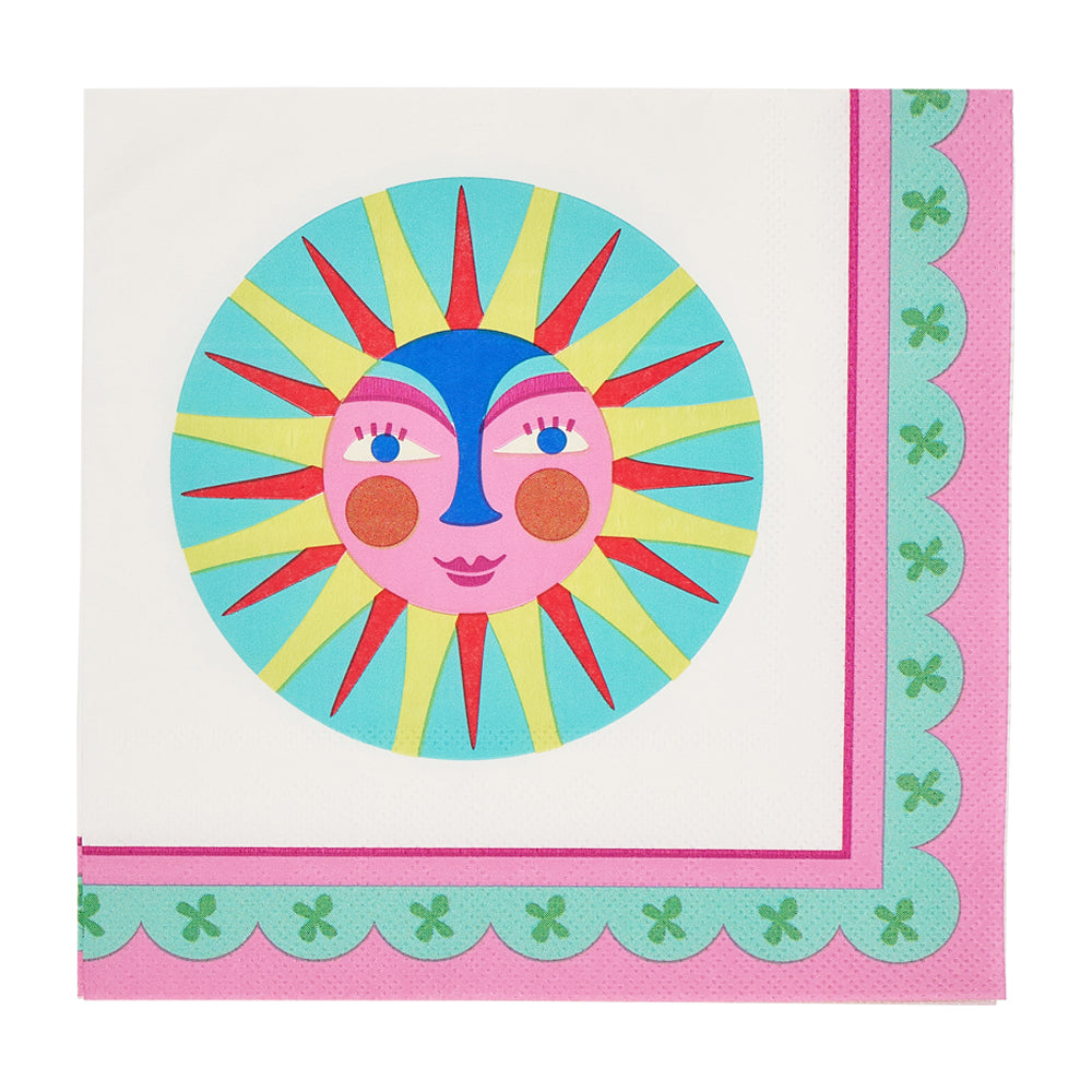 Paper Napkin Fiesta Sun