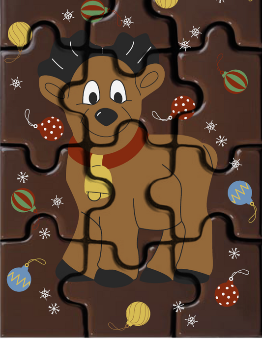 Dark Rudi the Reindeer Puzzle