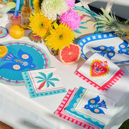 Paper Napkin Fiesta Palm