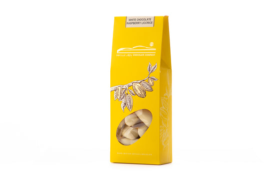 White Chocolate Raspberry Licorice Bag