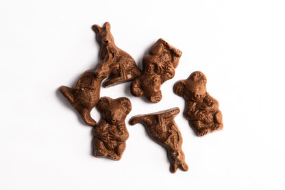 Milk Chocolate Kangaroos & Koalas