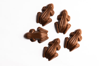 Dark Chocolate Salted Caramel Frogs