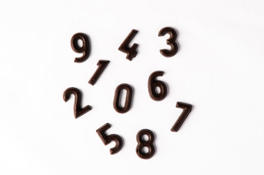 Dark Chocolate Mixed Numbers 300g
