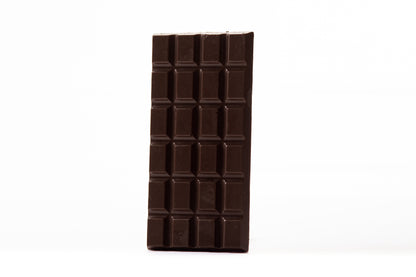 Dark Chocolate with Caramelised Almond and Vanilla Bar Block